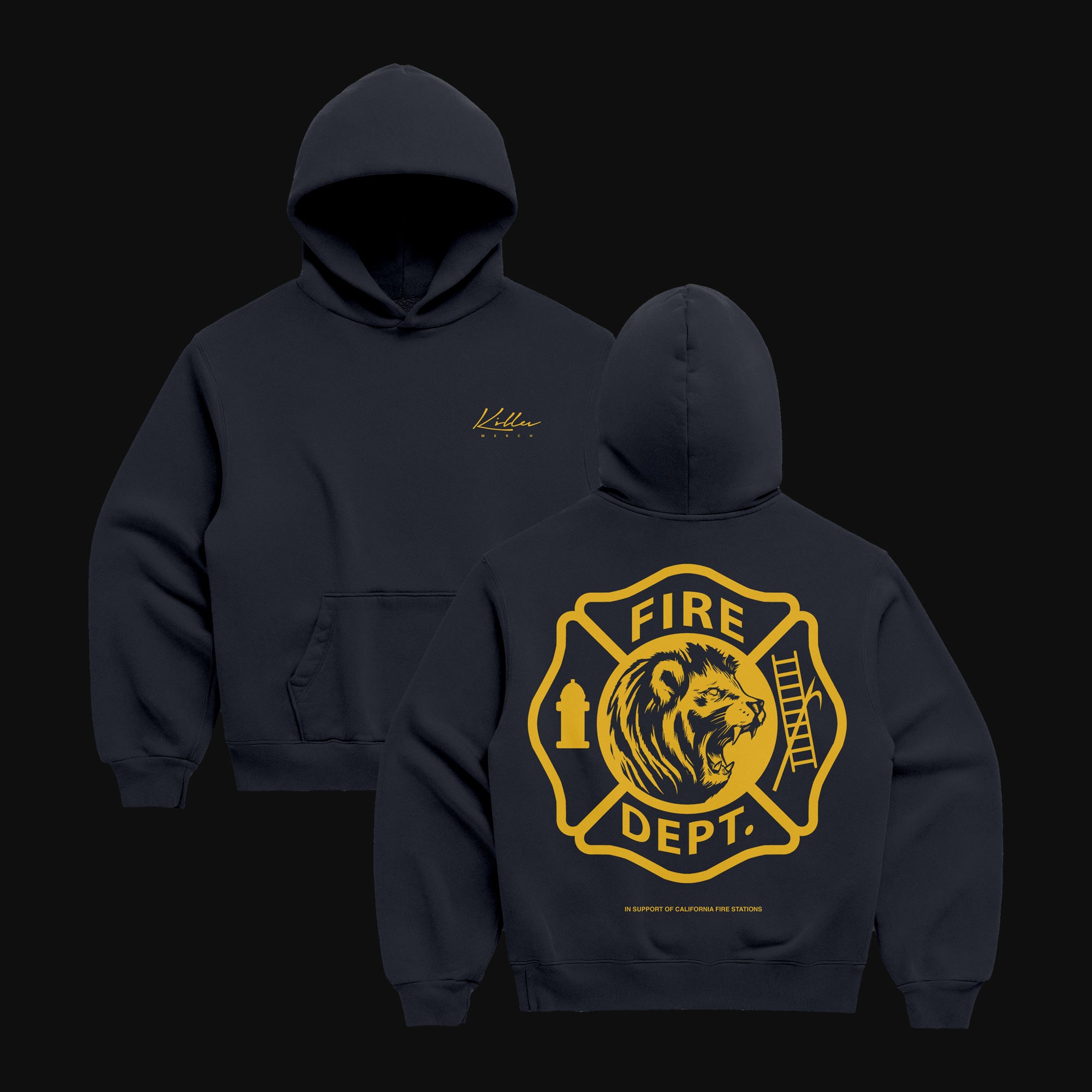 KILLER MERCH LA FIRES DONATION HOODIE